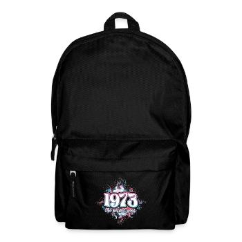 Birthday Party Woman 1973 50 Years Anniversary - Backpack - black - Front