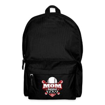 Größte Baseball-Fan-Mutter - Rucksack - Schwarz - Vorne