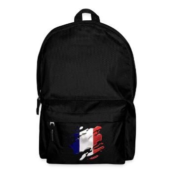 DRAPEAU DE LA FRANCE DRAPEAU FRANCE - Sac à dos - noir - Devant