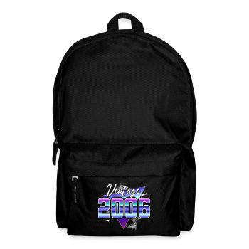 Retro 18th Anniversary 2006 - Backpack - black - Front