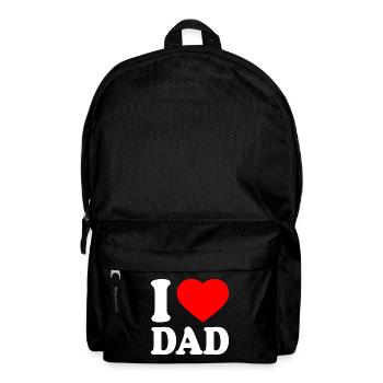 I love dad - Backpack - black - Front