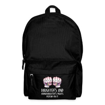 Grandma Feminism Little Girl Granny - Backpack - black - Front