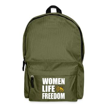 Women life freedom - Sac à dos - vert olive - Devant