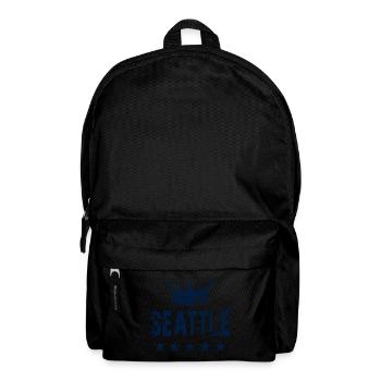 Seattle Crown Stars - Backpack - black - Front