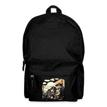 Asian City - Backpack - black - Front
