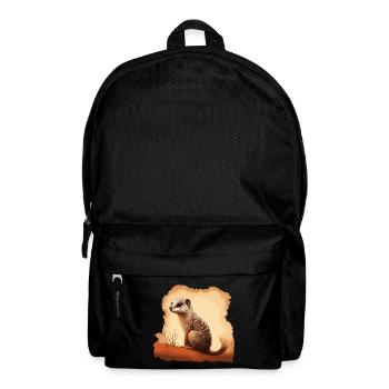 Baby Mungo Mangusten - Rucksack - Schwarz - Vorne