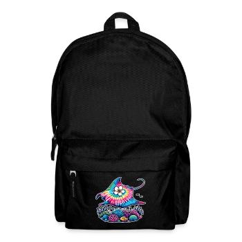 Tie Dye Ray Manta Kreuzfahrt Urlaub 2024 Hawaii - Rucksack - Schwarz - Vorne