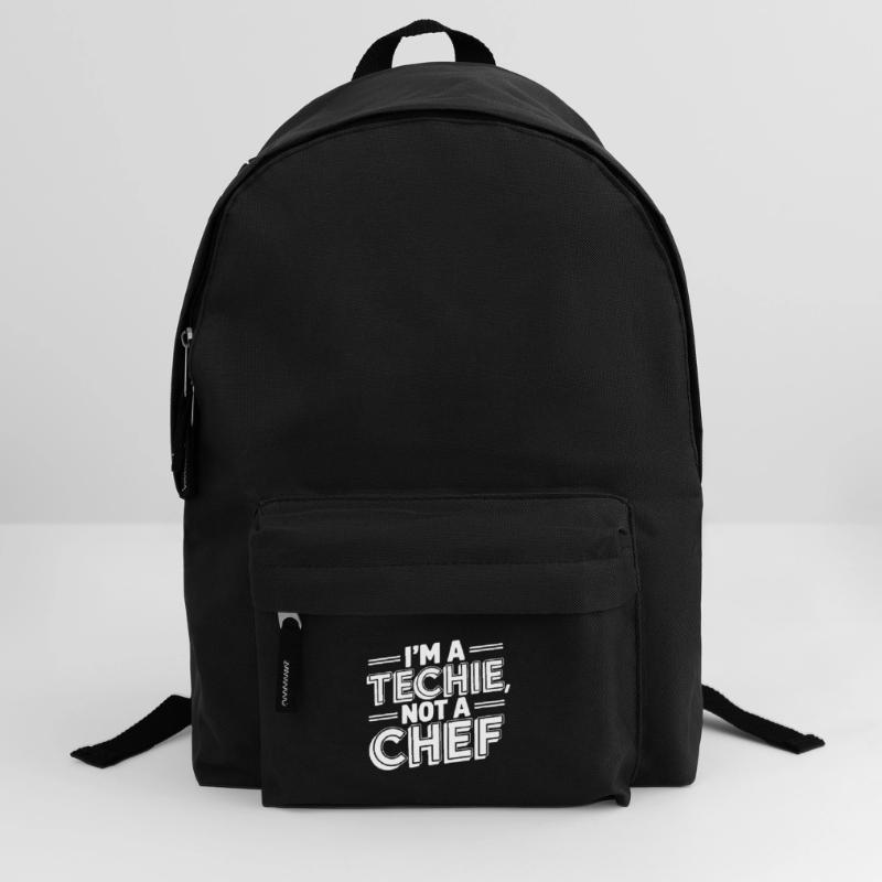 Techie Not a Chef Technician IT Programmer Backpack