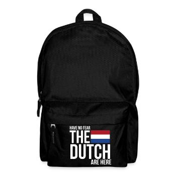 N'ayez aucune peur, les Hollandais sont là - Sac à dos - noir - Devant