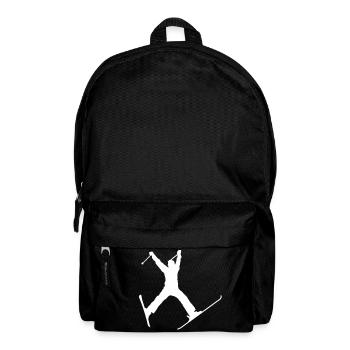 skier jump / ski jump - Rucksack - Schwarz - Vorne