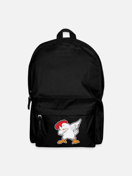 Dabbing poulet - Dab Dancing poulet - poulet - Sac à dos - noir