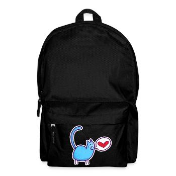 les chats aiment - Sac à dos - noir - Devant