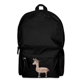 Llama - Rucksack - Schwarz - Vorne