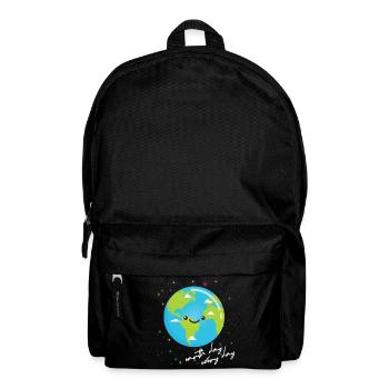 Earth Day Shirt Kids Women Men Happy Earth Day - Backpack - black - Front