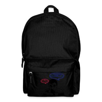 si y'en a aussi lino ventura - Sac à dos - noir - Devant