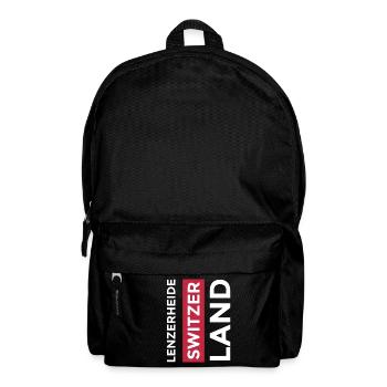 Lenzerheide Souvenir Graubünden Switzerland - Backpack - black - Front