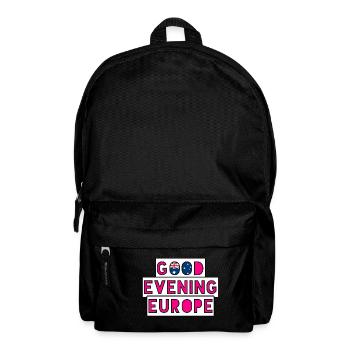 Good Evening Europe - Backpack - black - Front