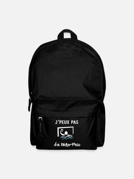 j'peux pas j'ai water polo - Sac à dos - noir