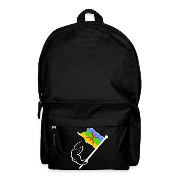 Drapeau amazigh - Sac à dos - noir - Devant