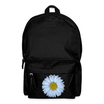 Daisy flower blossoms summer sun gift - Backpack - black - Front