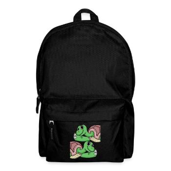 Schildkröte Schildkröten - Rucksack - Schwarz - Vorne