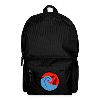 vague vintage - Sac à dos - noir - Devant