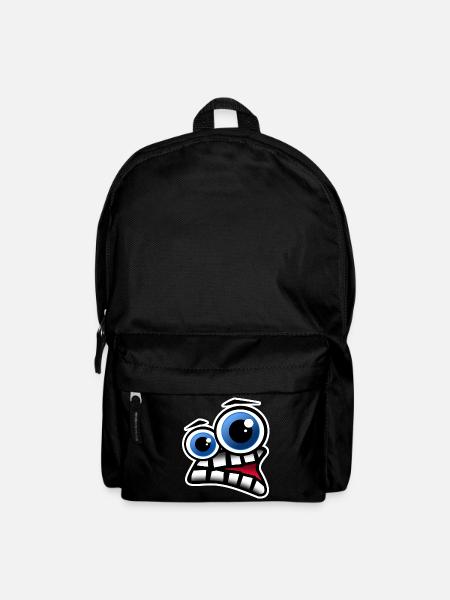 Face Comic - Backpack - black