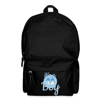 Baby Boy Gift - Backpack - black - Front