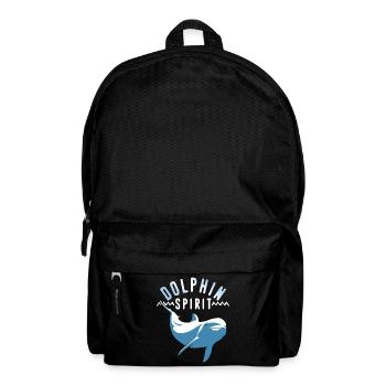 Die Seele des Delfins - Rucksack - Schwarz - Vorne