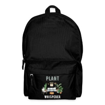Plants Whisperer I Houseplant Gardener Plant - Backpack - black - Front