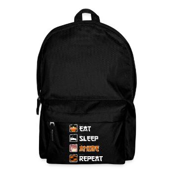 Anime & Manga - Drôle de chemise - Cadeau pour les fans - Sac à dos - noir - Devant