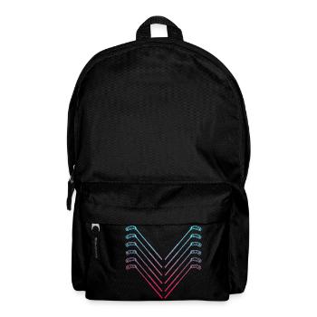 Floorball floorball "Floorball player" unihoc-time - Backpack - black - Front