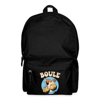 Boules player Boules ball for Bouler Petanque Boule - Backpack - black - Front