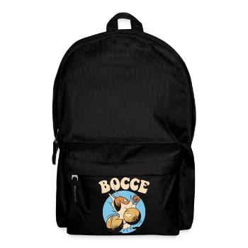 Bocce Spruch Bocce Ball mit Jack Bocci Game Bocce - Rucksack - Schwarz - Vorne