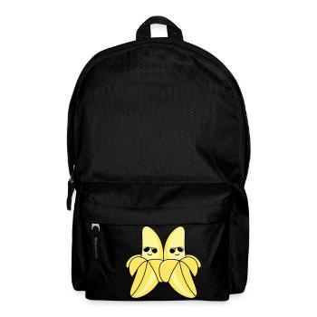 Bananes fraîches - Sac à dos - noir - Devant