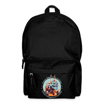 Traktorflüsterer in der Ausbildung - Rucksack - Schwarz - Vorne