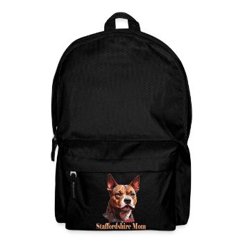 American Staffordshire Mom - Backpack - black - Front