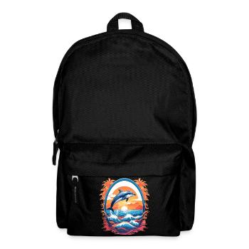 Dolphin - Backpack - black - Front