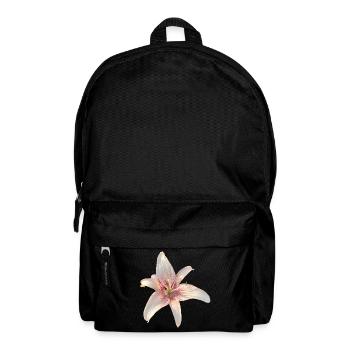 Lily Roses Blossoms - Backpack - black - Front