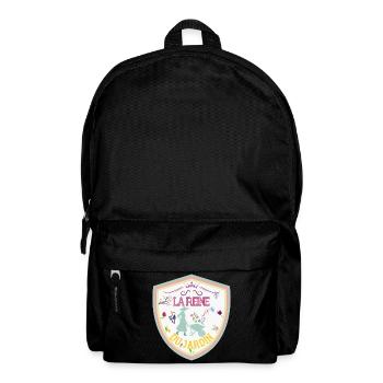 La Reine du jardin. Fête jardinière - Sac à dos - noir - Devant