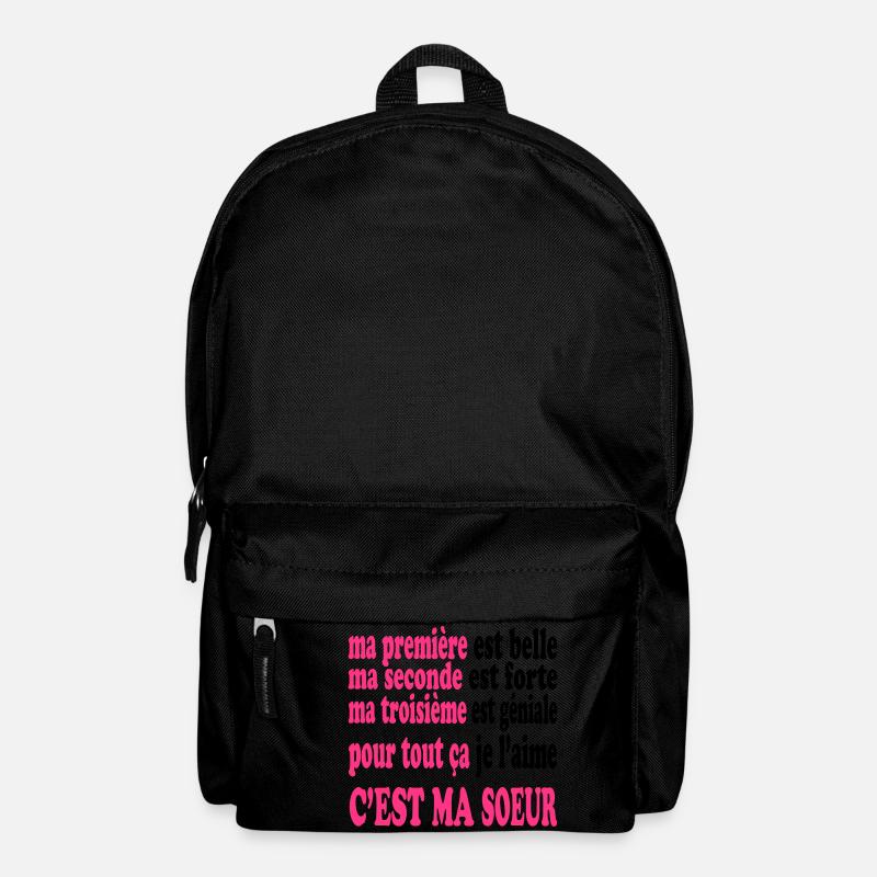 Mma SISTER is beautiful - Backpack - black