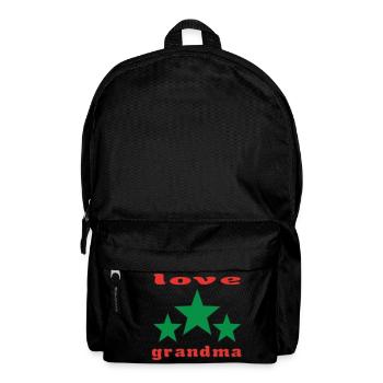 Love grandma - Backpack - black - Front