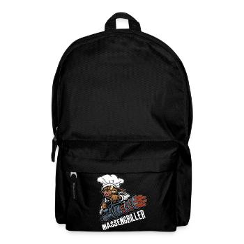 Massengriller BBQ Grillen Würstchengrill Griller - Rucksack - Schwarz - Vorne