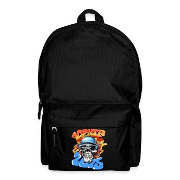 Rente 2025 Graffiti Vorruhestand Geschenk Kollege - Rucksack - Schwarz - Vorne