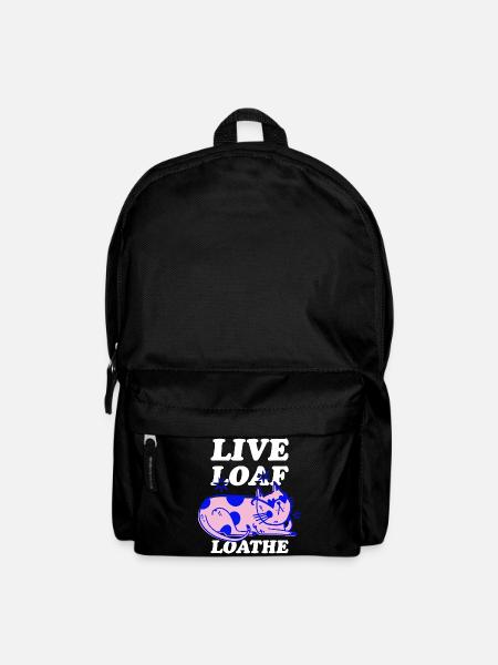 Live Loaf Loathe – Sassy Cat Vibes - Rucksack - Schwarz