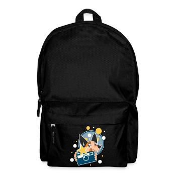Hundefotograf - Rucksack - Schwarz - Vorne
