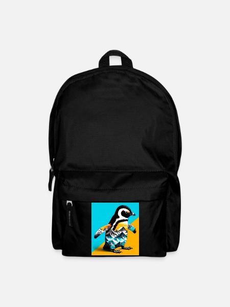 Pinguin - Rucksack - Schwarz