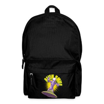 Extraterrestre sauveur - Sac à dos - noir - Devant