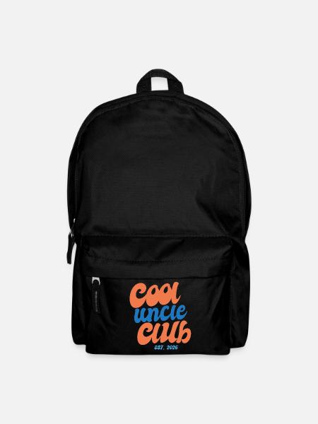 Cooler Onkel Club seit 2026 - Geschenkidee - Rucksack - Schwarz