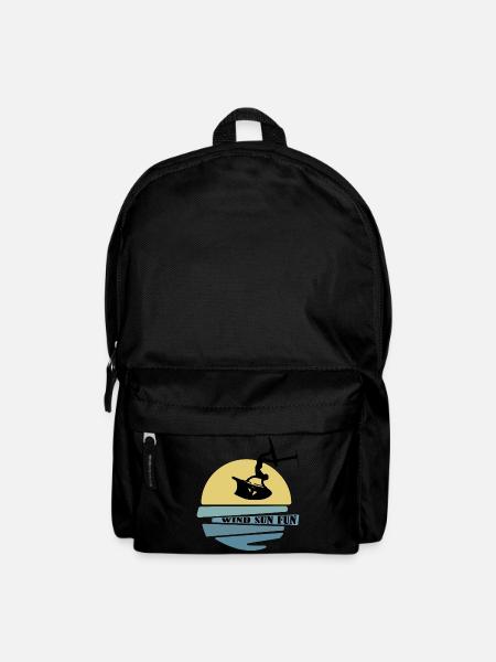Wingfoil Sonnenuntergang - Rucksack - Schwarz